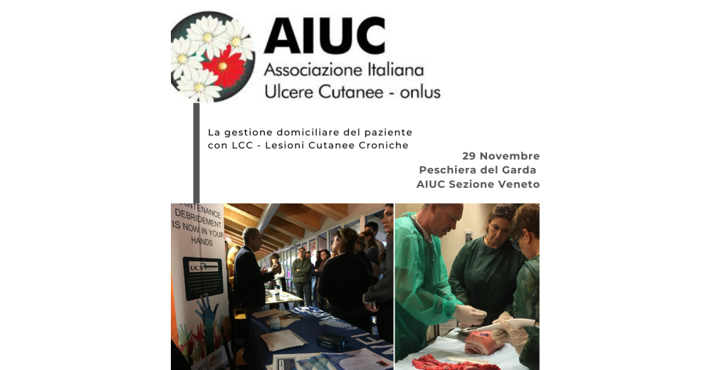 Corso di Formazione AIUC - Sezione Veneto: La gestione domiciliare del paziente con LCC - Lesioni Cutanee Croniche