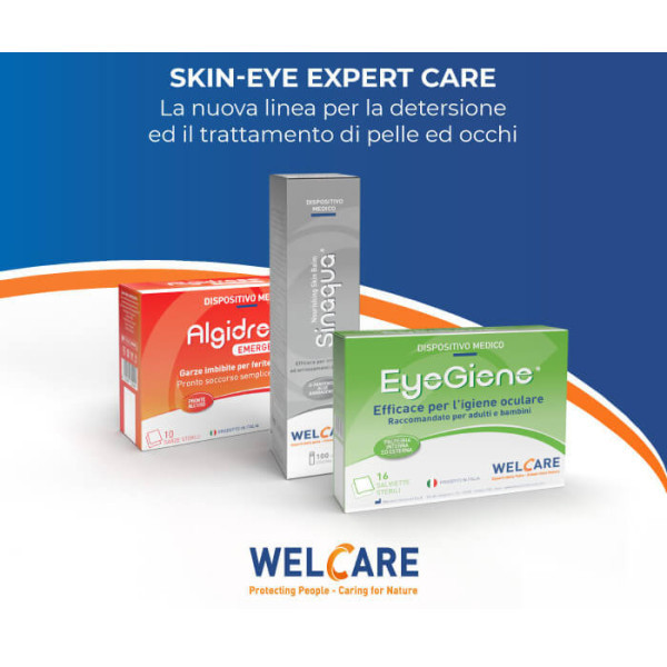 Welcare lancia la nuova linea per la detersione ed il trattamento di pelle ed occhi