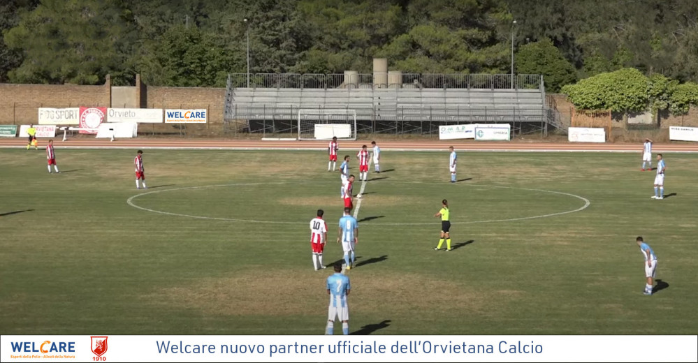 Welcare sponsor dell'Orvietana Calcio: Rafforziamo il legame con il territorio